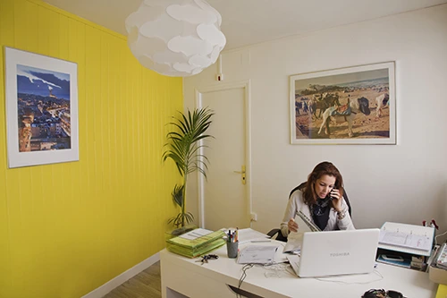 Bureau d'accueil de l'appart Hôtel Acadia à Nancy